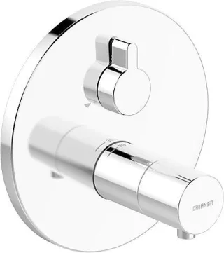 Hansa Funktionseinheit mit Dekorset Thermostat Wanenbatterie Hansaliving 4058, chrom., 40589083 40589083