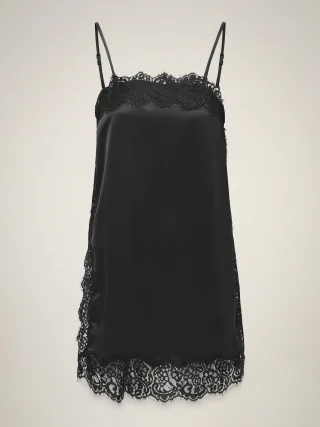 JDY - JDYALANA S/L LACE SINGLET WVN EXP Black - Gr. - M