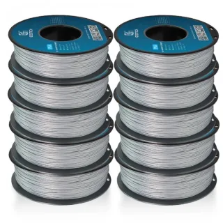Geeetech PLA 3D Printing Filament Grey 10KG 1.75mm for 3D Printing