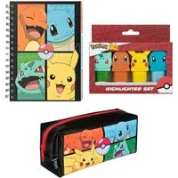 UNDERCOVER Schreibgeräteetui Pokémon, (Set, 3-tlg)