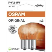 Osram KFZ-Ersatzleuchte Osram Signallampe PY21W Original 2.0 2 Stück