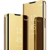 FITSU Handyhülle Spiegelhülle für Samsung Galaxy A17 (5G) Handytasche Flipcase 6,7 Zoll, Schlanke Klapphülle, elegantes Flipcase, Handyhülle mit Standfunktion