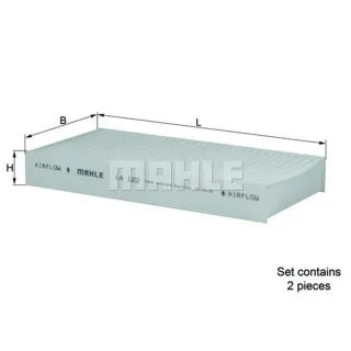 Mahle Innenraumfilter Honda Civic Cr-V Fr-V Stream