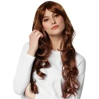 dressforfun Kostüm-Perücke Perücke Lange Haare Locken