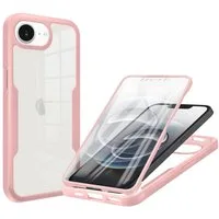 betterfon Handyhülle 360 Grad Hülle für iPhone 17E - Full Body Case Displayschutz, Vollschutz Case mit integriertem Displayschutz und klarer Sicht