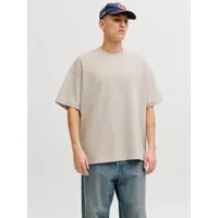 Jack & Jones T-Shirt JJEBARRON TEE SS O-NECK NOOS Baumwollmischung, loose fit