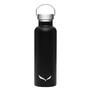 SALEWA - VALSURA 0,65L ISOLIERTE EDELSTAHL FLASCHE - Schwarz (Gr.UNI)
