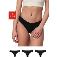 SNOCKS Brasilslip Damen Slip Unterhose (3-St) aus Bio-Baumwolle für ein bequemes Tragegefühl
