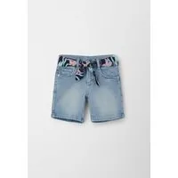 s.Oliver Jeansshorts Jeans-Bermuda Jeans-Bermuda / Loose Fit / Super High Rise / Wide Leg / Bindegürtel