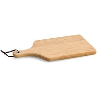 Zeller Present Schneidebrett Bamboo, Bambus, Metall, (1-St), Länge ca. 45 cm