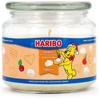 HARIBO Duftkerze Haribo™ Duftkerzen 300g Glas (1-tlg), Vanilla Waffle Cream