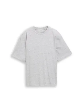 tom tailor kids - Oversize T-Shirt mit Foto-Rückenprint light stone grey melange - Gr. - 164