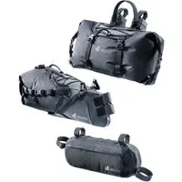 deuter Fahrradtasche Taschenset Cabezon Plus Lenkertasche, Satteltasche, Rahmentasche