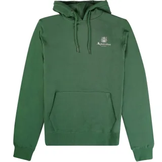 Aquascutum Active - Grüner Kapuzenpullover mit kleinem Logo