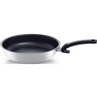 Fissler Bratpfanne Adamant® premium Edelstahlpfanne beschichtet, Edelstahl 18/0 (1-tlg), induktionsgeeignet, kratzfeste Antihaft-Beschichtung, Made in Germany