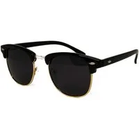salazar.plus Sonnenbrille Rund Rechteckig Premium Unisex 2 Farben Damen Herren Brille Stylische Brille mit UV400 Schutz in schwarz & braun