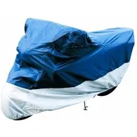 Systafex® Fahrradschutzhülle Motorrad Ganzgarage Abdeckung Schutzabdeckung Plane 246x105x127 cm (1-St), Verstärkung im Lenkerbereich, doppelt vernäht