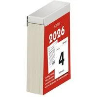 Herlitz Abreißkalender herlitz Tages-Abreißkalender Nr.4, 2026