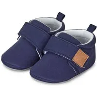 Sterntaler® Krabelschuhe uni Krabbelschuh (1-tlg) Krabbelschuhe Baby mit Klettverschluss und Anti-Rutsch-Sohle