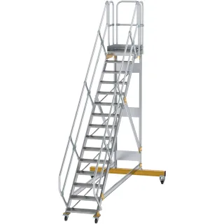Munk Plattformtreppe 45° fahrbar Stufenbreite 600 mm - 600775