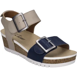JOSEF SEIBEL Quinn 02 | Sandale für Damen | Blau Quinn 02, ocean-kombi