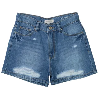 STACCATO - Md.-Jeans-Shorts mid blue denim - Gr. - 158