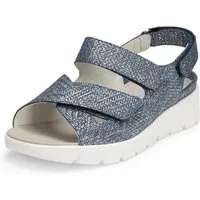 vitaform Damen Sandalen Veloursleder Sandale