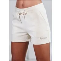 Bench. Loungewear Shorts mit Logodruck und Stickerei