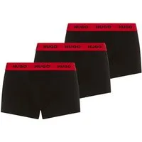 HUGO Trunk TRUNK TRIPLET PACK (Packung, 3-St) mit Logoschriftzug auf dem Bund