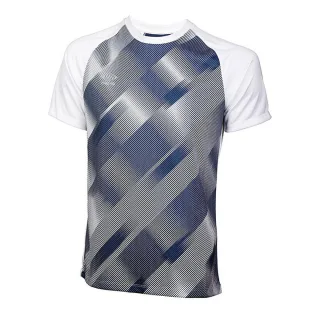 Umbro-Training Grafik Männer weiß/blaues T-Shirt