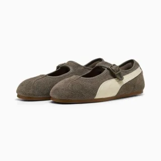 Puma Tacklette Wildleder Damen Matte Bronze/Alpen Schnee Sneaker