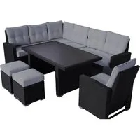 Ragnarök Möbel-Design Gartenlounge-Set Gartenmöbel DS13XL