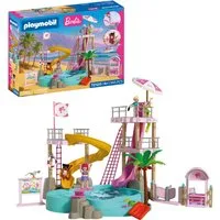 Playmobil® PLAYMOBIL x Barbie™ Wasserpark (72120), Barbie™ Konstruktions-Spielset, (146 St), Made in Europe