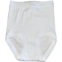 HERMKO Maxislip 11453710 Bio-Baumwolle extrahoch mit Weichbund Feinripp (glatt)