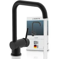 Schütte Spültischarmatur YORK Küchenarmatur, 360° schwenkbar, Marken-Mischdüse