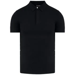 Emporio Armani Herren Black Polo -Hemd