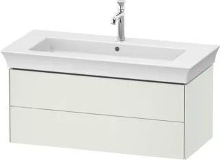 Duravit White Tulip Waschtischunterbau wandhängend Weiß Seidenmatt 984x458x410 mm - WT4342036360010 WT4342036360010