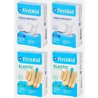 Spectrum Wundpflaster First Aid Aqua Protect Wasserfest-Pflaster, Elastic-Pflaster