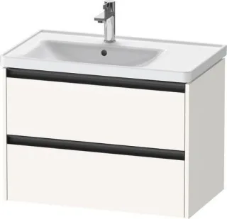 Duravit Ketho.2 Waschtischunterbau wandhängend Weiß Supermatt 784x455x549 mm - K25285084840000 K25285084840000