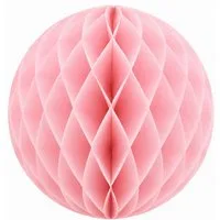 Creativery Wabenball, Wabenball 20cm Papier 1 Stück Hellrosa