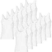 Schöller Unterhemd DOPPELRIPP (Mehrpack) mit Rundhals-Ausschnitt, 6er oder 12er Pack