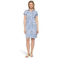Cartoon Druckkleid Damen mit überschnittenen Ärmeln