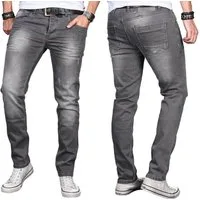 Alessandro Salvarini Slim-fit-Jeans ASLuca Stretch mit Elasthan