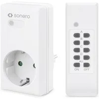 sonero Funksteckdose sonero Funksteckdosen, 1 x Funksteckdose und 1 x Funkfernbedienung