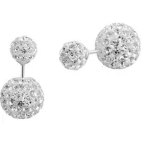 SilberDream Paar Ohrstecker SilberDream Ohrringe Damen 925 Silber (Ohrstecker), Damen Ohrstecker Tribal Design aus 925 Sterling Silber, Farbe: weiß