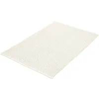 Kleine Wolke Badematte Punto, Badvorleger, Badezimmer Teppich, Höhe 5 mm, rutschhemmend beschichtet, fußbodenheizungsgeeignet, Baumwolle, rechteckig, Badteppich, Uni Farben, Oberfläche reine Baumwolle