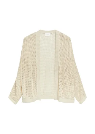 comma - Strickjacke beige - Gr. - S