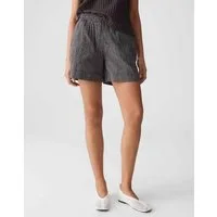 OPUS Shorts Malky shorts aus Webware mit Crinkle Effekt Der Aufschlag am Saum wirkt modern und unkompliziert