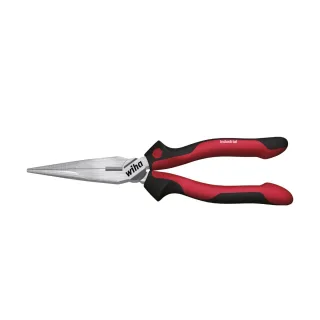 Wiha Flachrundzange Industrial mit Schneide gerade Form - 32323