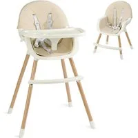OUNUO Kinderstuhl Baby 2 in 1 Kindersitz Multfunktional Kinderstuhl